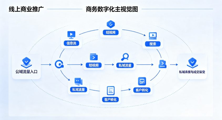 江孜县线上商业推广怎么做？全域流量闭环搭建与低成本转化实战指南